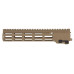 Mil Spec M-Lok 10.5" Tactical Hand Guard Tan