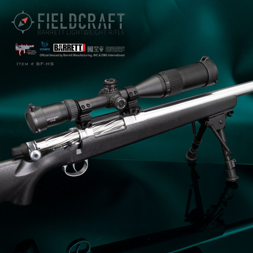 Barrett Fieldcraft Sniper Rifle Polishing Barrel