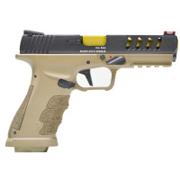 Shark Full Auto Pistol Tan